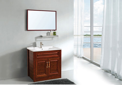 現(xiàn)代簡約全鋁浴室柜訂做設計